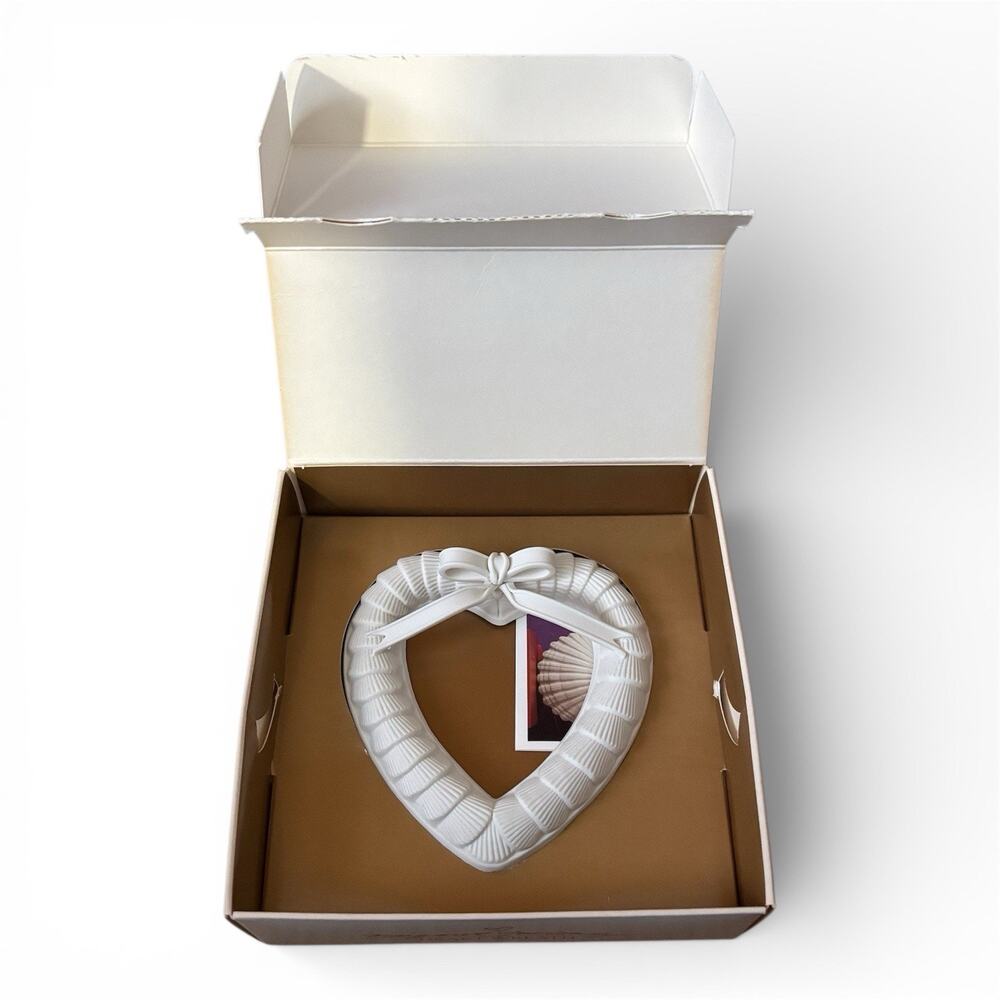 Margaret Furlong “Heart Wreath” Christmas Ornament 1996 - CIB